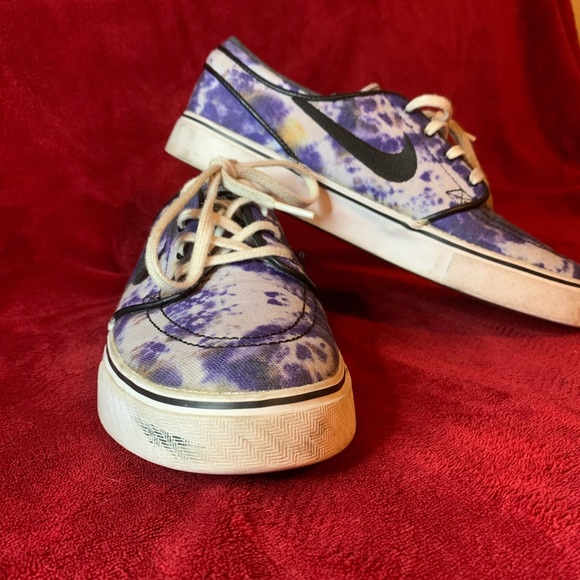 Nike SB Zoom Stefan Janoski QS Tie Dye Deep Royal Sneakers Size 7 - Picture 9 of 13
